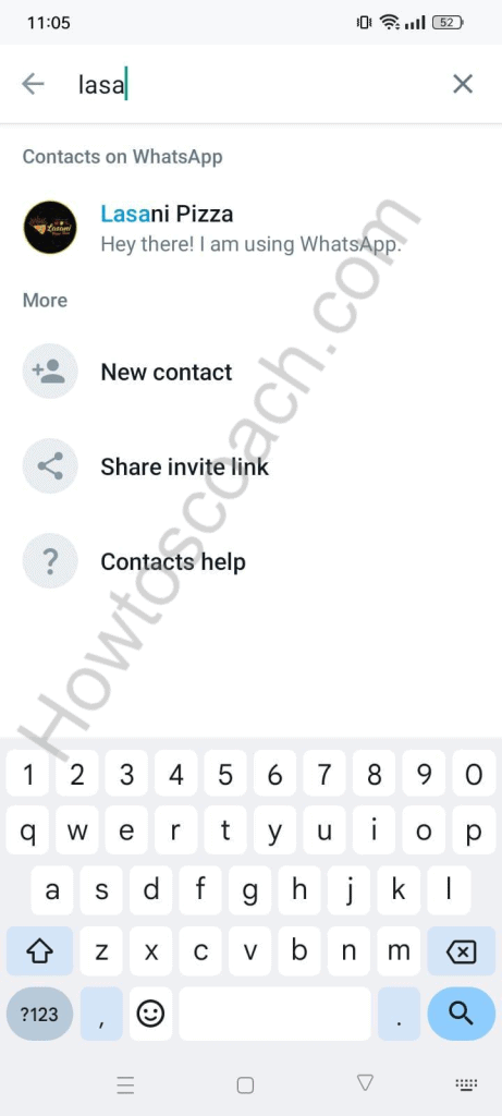 revisa la lista de contactos en tu teléfono y haz clic en su nombre para ver su foto de perfil.