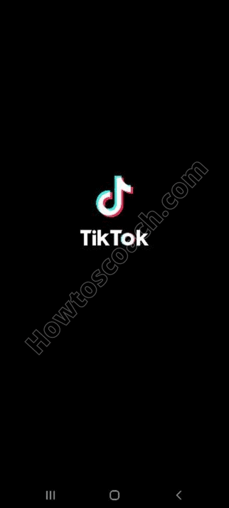 Inicie la aplicación TikTok en su iPhone o dispositivo Android.
