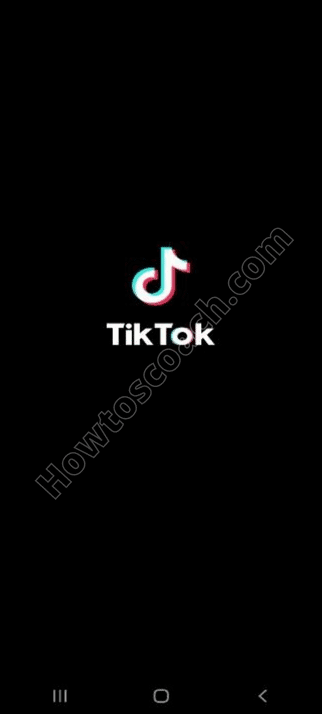 Inicie TikTok y elija el video que desea compartir.