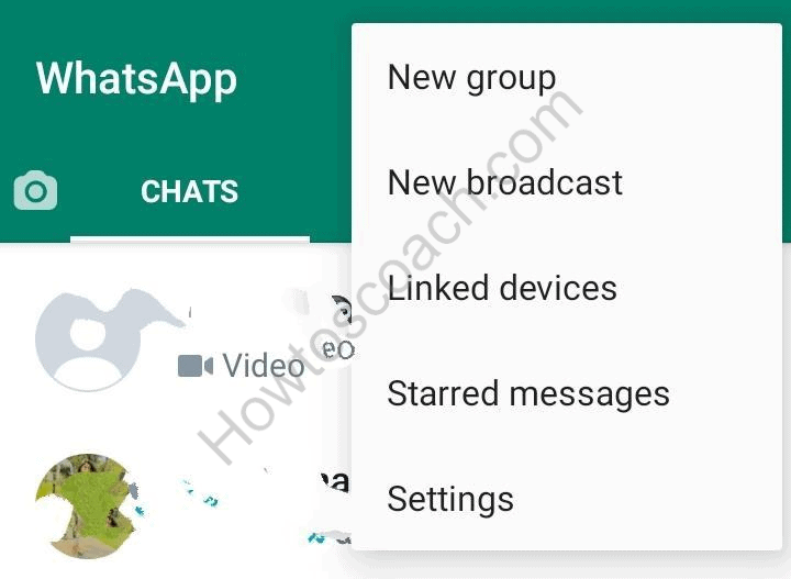proceso paso a paso para descargar videos de la aplicación móvil de WhatsApp:
