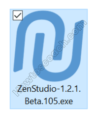 Instale el software Zen Studio 